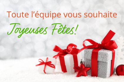 Androïde vous souhaite de Joyeuses Fêtes!